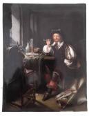 VAN MEIRIS Frans,An Interior with a Soldier Smoking a Pipe,Peter Wilson GB 2017-03-02