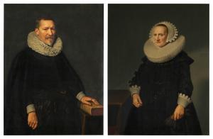 van MIEREVELT Michiel Jansz. 1567-1641,Portrait of Johan Camerlin (1567-1640),Sotheby's 2023-01-26