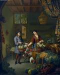 Van MIERIS Willem 1662-1747,L'intendante,1723,Boscher-Studer-Fromentin FR 2016-06-29