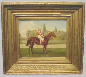 VAN MINDEN M 1900-1900,HORSE WITH JOCKEY,William Doyle US 2001-11-28