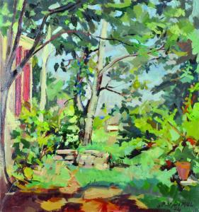 VAN MOL Pieter 1906-1988,Tree's in a Garden,John Nicholson GB 2016-09-07