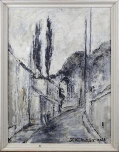 van MONTFORT Franz 1889-1980,Rue Jean Cocteau à Milly,Monsantic BE 2024-02-18