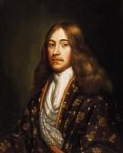 van MUSSCHER Michiel 1645-1705,Portrait of an Aristocrat,1681,Kieselbach HU 2002-12-06