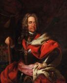 van MYTENS Marten II 1695-1770,Portrait de l'empereur Charles VI,Piguet CH 2010-06-16