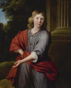 van NECK Jan 1635-1714,PORTRAIT OF A BOY, KNEE LENGTH,1693,Sotheby's GB 2017-06-08