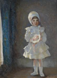 VAN NESS BEATRICE WHITNEY 1888-1981,Portrait of Barbara Bremer,Swann Galleries US 2019-06-13