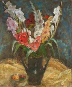 VAN NESS BEATRICE WHITNEY 1888-1981,Table Top Still Life with Gladiolas,Skinner US 2024-03-06