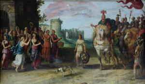 van NIEULANDT Willem I 1569-1626,The Triumph of David,1992,Bellmans Fine Art Auctioneers 2017-04-11