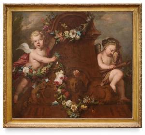 van NIJMEGEN Elias 1667-1755,Gioco di putti,Wannenes Art Auctions IT 2023-05-18
