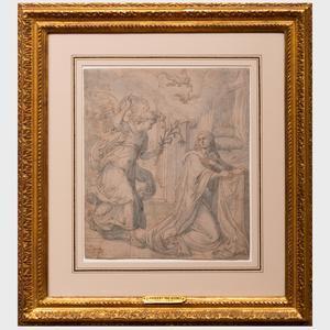 van NOORT Lambert 1520-1570,The Annunciation,Stair Galleries US 2021-10-20