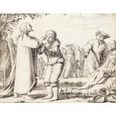 van OORDT Willem 1635-1655,christ healing a young man,Sotheby's GB 2003-11-04