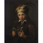 van OOST Jacob I 1601-1671,PORTRAIT OF A BOY WITH A PIPE,1668,Sotheby's GB 2007-06-13