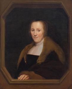 van OOST Jacob I 1601-1671,Portrait of a lady,1647,Galerie Koller CH 2022-09-23