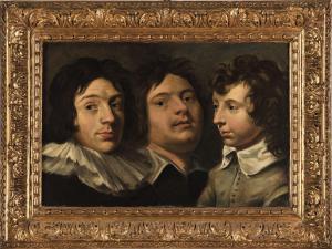 van OOST Jacob I 1601-1671,Ritratto con tre ragazzi,Cambi IT 2023-06-27