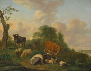 van OS Pieter Gerardus 1776-1839,Landschaft mit weidendem Vieh,Schuler CH 2022-09-21