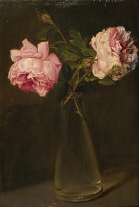 VAN OS,Vase avec deux roses,AuctionArt - Rémy Le Fur & Associés FR 2022-11-29