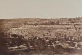 VAN OSTEINM Othon 1850-1860,Jerusalem from the Mount of Olives,1860,Bloomsbury London GB 2010-05-19