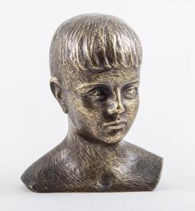 VAN PARYS,bust of a boy,Gilding's GB 2016-12-07