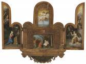 Van POELENBURGH Cornelis 1594-1667,The Van Wittenhorst Triptych,Christie's GB 2019-07-05