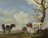 van RAVENZWAAY Jan 1789-1869,Weidende Kühe.,Galerie Koller CH 2006-09-18