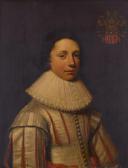 van RAVESTEYN Anthony 1580-1669,Portrait of a fifteen-year-old boy,1627,Sotheby's GB 2023-04-05