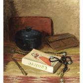 van REGTEREN ALTENA Marie Engelina 1868-1958,a still life with a necklace, knife and,1945,Sotheby's 2004-12-21
