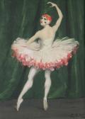 VAN RIET WILL 1882-1927,``Danseuse``,Bernaerts BE 2010-10-25