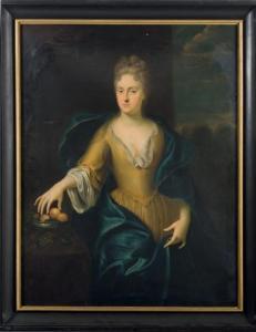 van RIJN Jan Pieter 1610-1678,Portrait de femme aux fruits,Pierre Bergé & Associés FR 2015-11-25