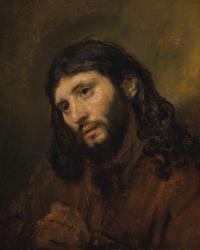 VAN RIJN Rembrandt Harmenszoon 1606-1669,STUDY OF THE HEAD AND CLASPED HANDS OF A YOUNG M,Sotheby's 2018-12-05