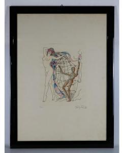 VAN ROY DALI Jose 1940,figura danzante,1981,Eurantico IT 2021-12-02