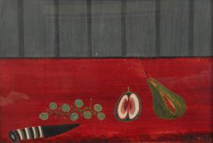 VAN ROY Leo 1921-1993,Raisins, pomme et poire,Brussels Art Auction BE 2015-03-31