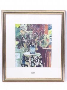 van ruyssevelt Jozef 1941-1985,Vue d\’un intérieur au vase de fleurs,VanDerKindere BE 2021-09-28