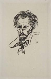 van Ryssel Paul 1828-1909,Portrait de Meryon,1860,Piasa FR 2010-05-06