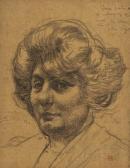 VAN RYSSELBERGHE Theo 1862-1926,The Artist's Mother,Bloomsbury London GB 2011-01-20