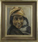 van RYSWYCK Jan 1892-1953,Portrait de Femme,Galerie Moderne BE 2012-05-15