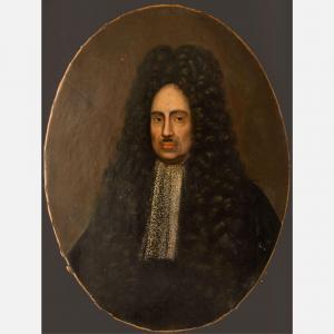 van SCHUPPEN Jacob Souppen 1670-1751,Portrait of elegant gentleman in oval,Deutsch AT 2024-02-15