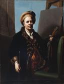 van SCHUPPEN Jacob Souppen 1670-1751,Self portrait,Glerum NL 2010-11-08