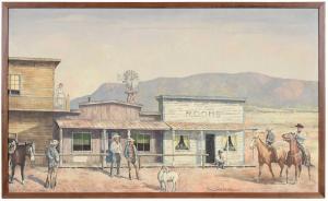 van SOELEN Theodore 1890-1964,Cowboy's Day Off,Brunk Auctions US 2024-03-08