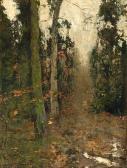 van SOEST Louis Willem 1867-1948,View of a forest,Glerum NL 2010-06-14