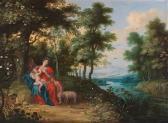 Van STALBEMT Adriaen,The Holy Family with the Infant Saint John the Bap,Palais Dorotheum 2016-04-19