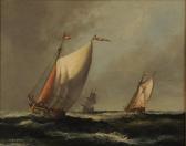 VAN STEENE JAN 1900-1900,harbour scene with sailing ships,Morphets GB 2014-12-04