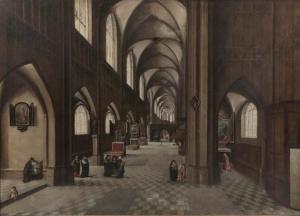 van STEENWIJK Hendrik I 1550-1603,Inneres der Antwerpener Kathedrale,Kastern DE 2017-12-02