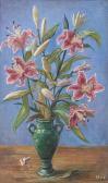 VAN STOCKUM Hilda 1908-2006,STILL LIFE OF FLOWERS,De Veres Art Auctions IE 2020-05-12