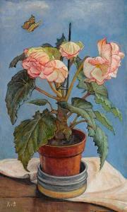 VAN STOCKUM Hilda 1908-2006,STILL LIFE WITH FLOWERS,Whyte's IE 2023-07-10