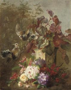 van STOLK Alida Elisabeth 1830-1884,Flowers in an Oriental vase,1868,Christie's GB 2008-04-15