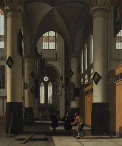 VAN STREEK HENDRIK,A view of the interior of the Oude Kerk, Amsterdam,Christie's 2019-05-01