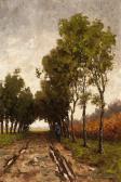 VAN STRIJEN Johan Pieter 1872-1923,A walk along the edge of theforest,1902,Glerum NL 2011-03-07