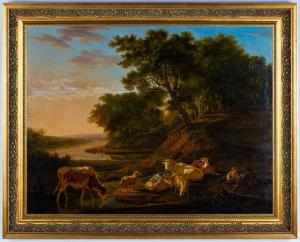 Van STRY Jacob 1756-1815,Pastural Landscape,Cottone US 2024-01-24