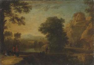 van SWANEVELT Hermann 1600-1655,A wooded landscape,Christie's GB 2014-12-03