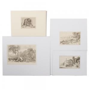 van SWANEVELT Hermann 1600-1655,landscape with fishermen,1752,Ripley Auctions US 2024-03-30